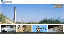 Desktop Screenshot of pickhardt.eu